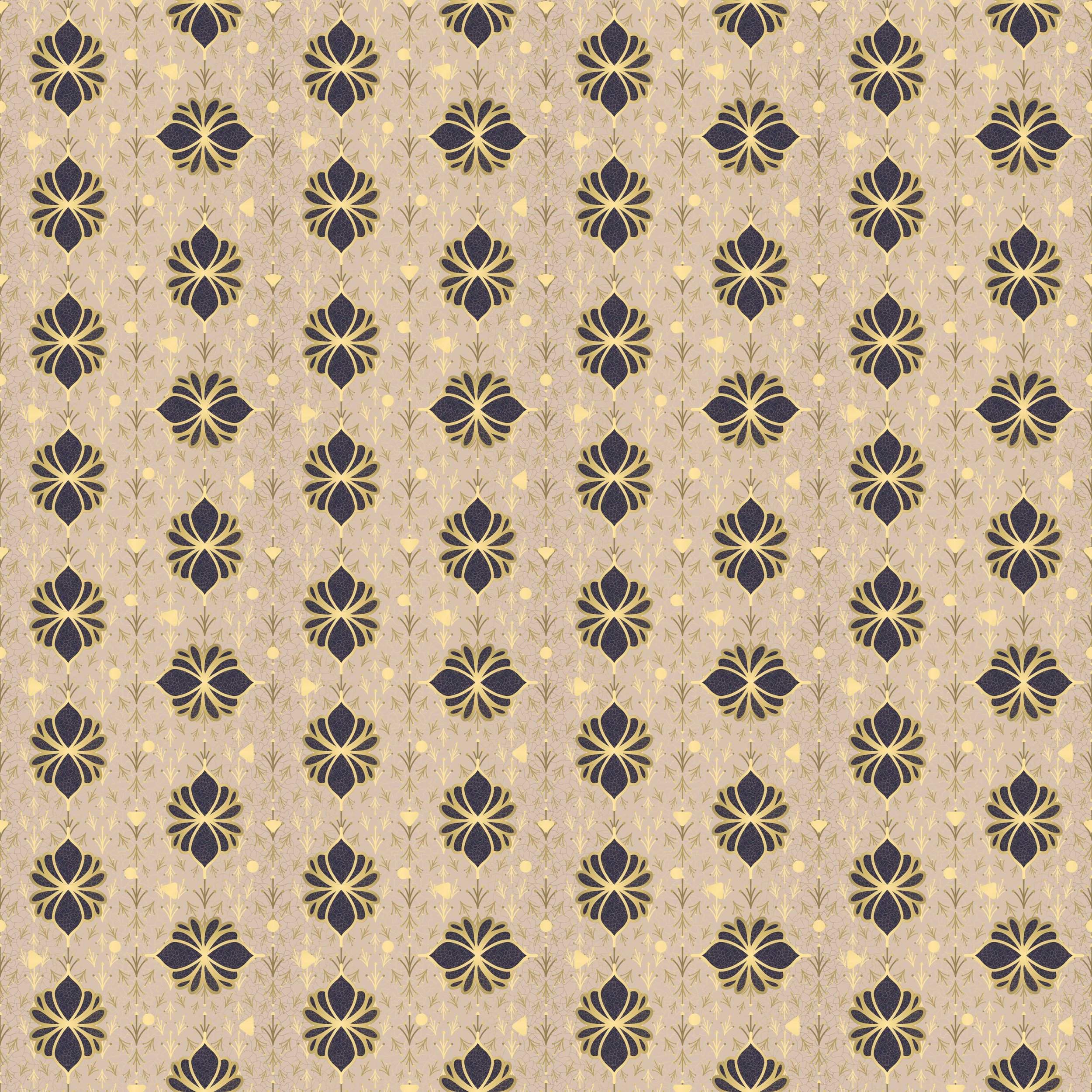 Deco Fleur Plum Small — SFA25A192