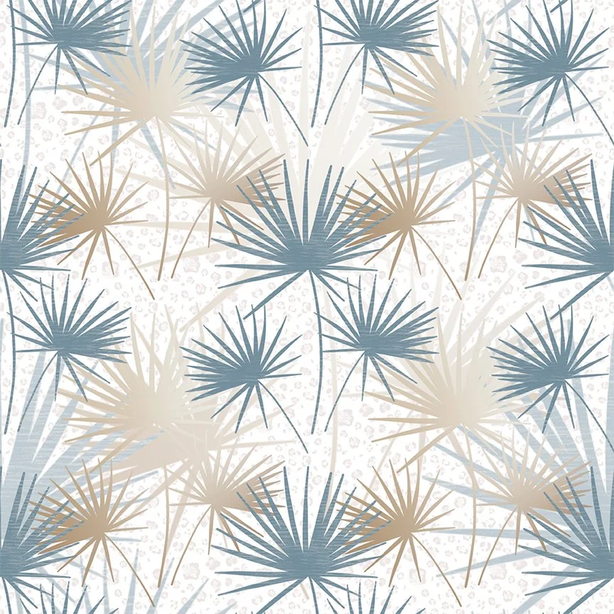 Oasis of Palms Large White — SFA25A131