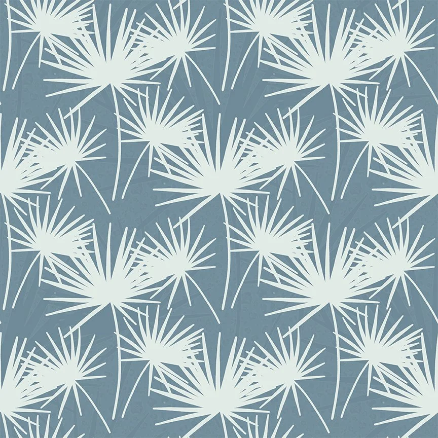 Oasis Silhouette Gray Blue — SFA25153