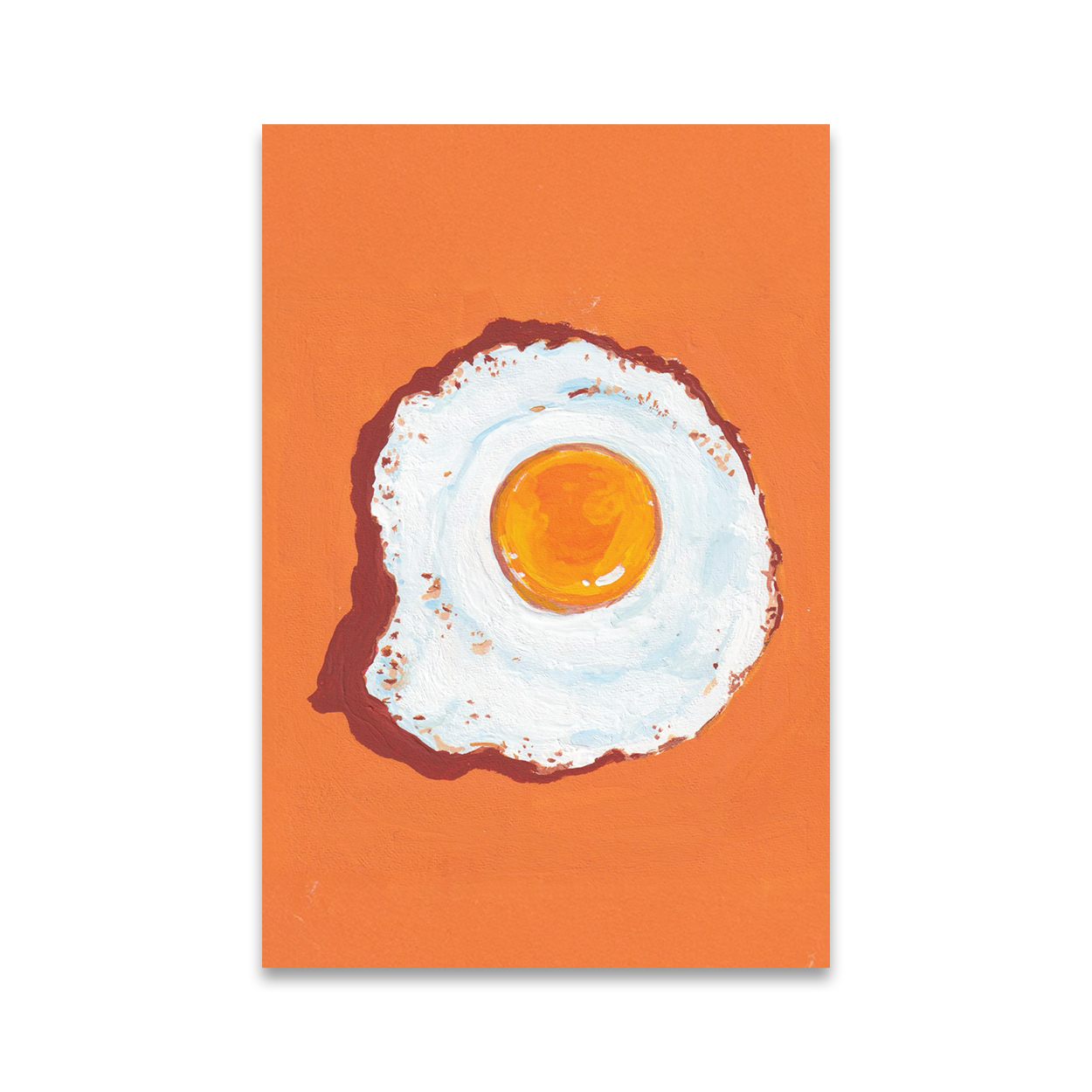 Fried Egg Postcard