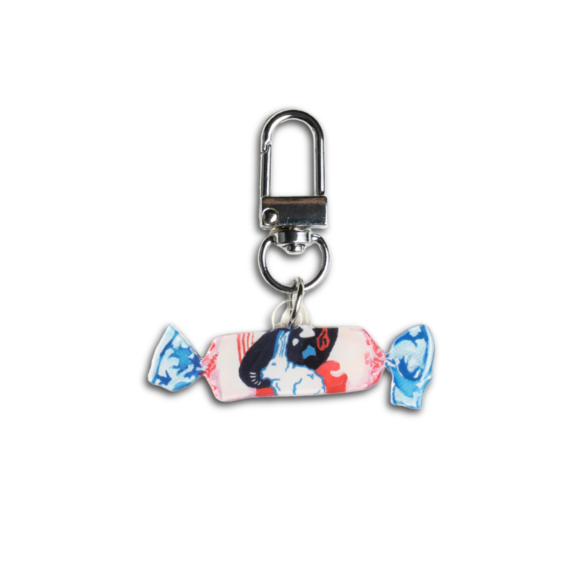 White Rabbit Acrylic Keychain