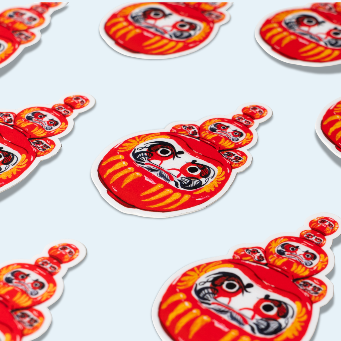 Studio Handog Daruma Dolls Stickers Flat Lay.png