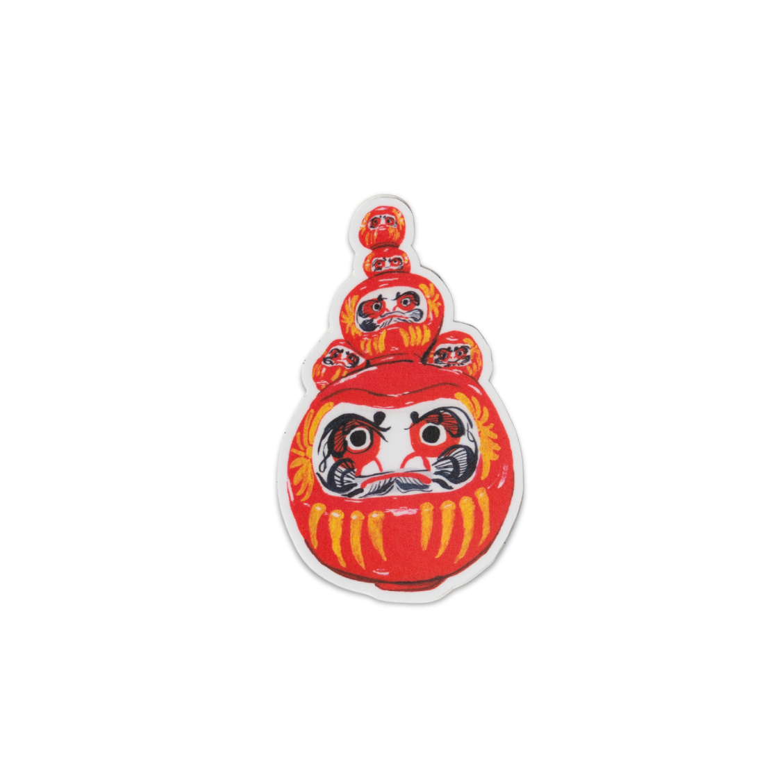 Daruma Dolls Vinyl Sticker