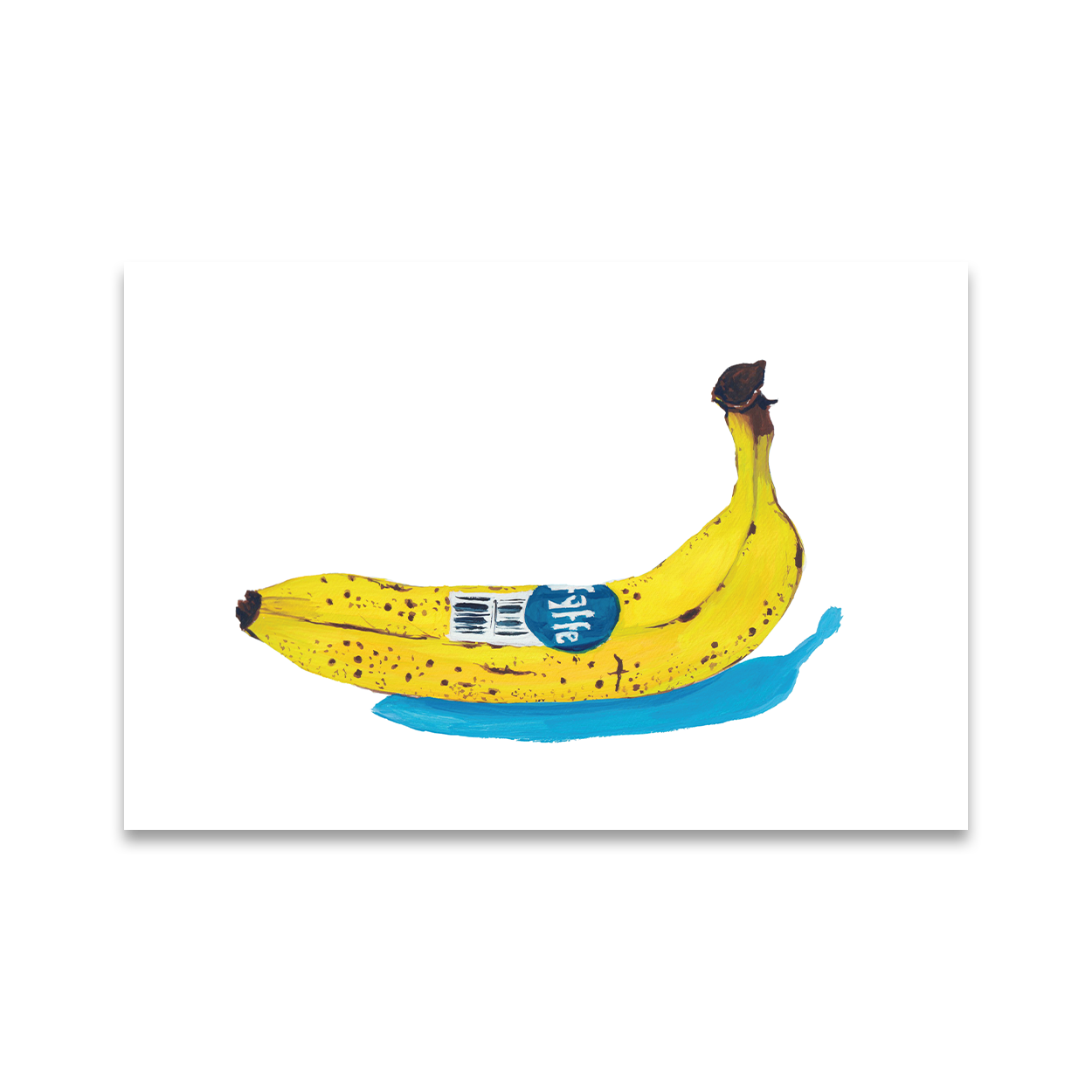 Banana Postcard