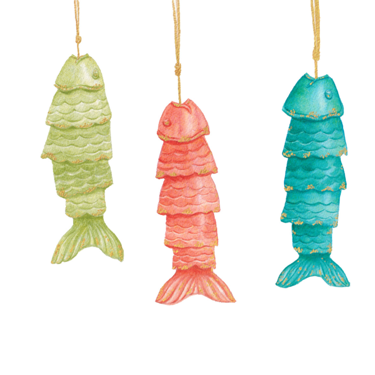 Carp Wind Chimes
