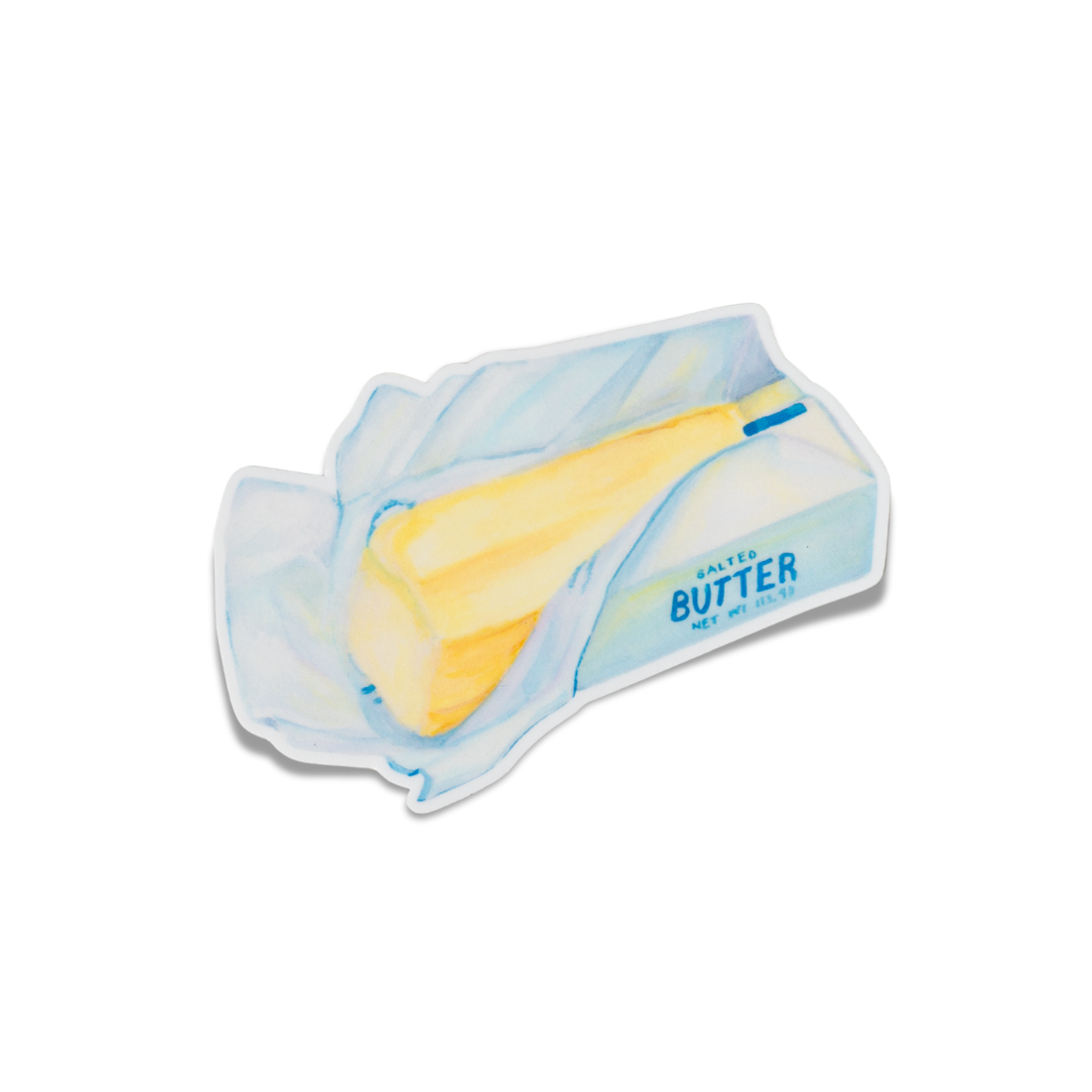 Butter Vinyl Sticker