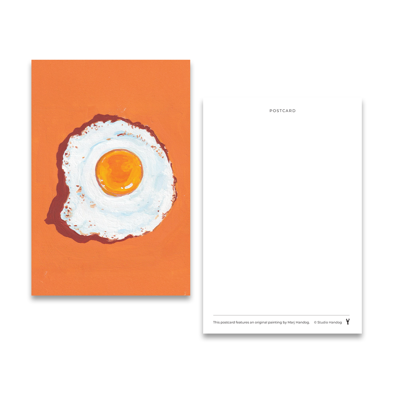 Studio Handog Fried Egg Postcard with Back Side.png