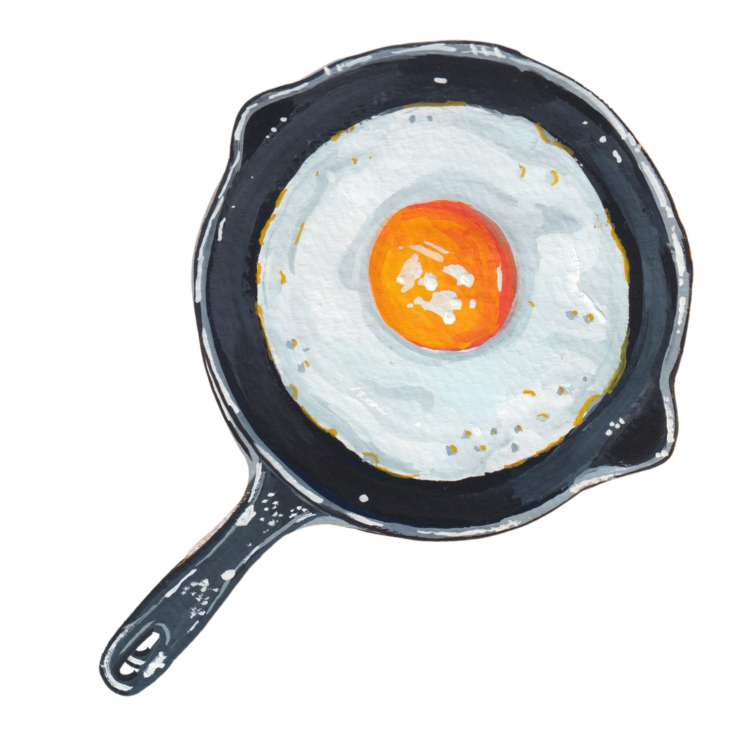 Studio Handog fried egg gouache painting.png
