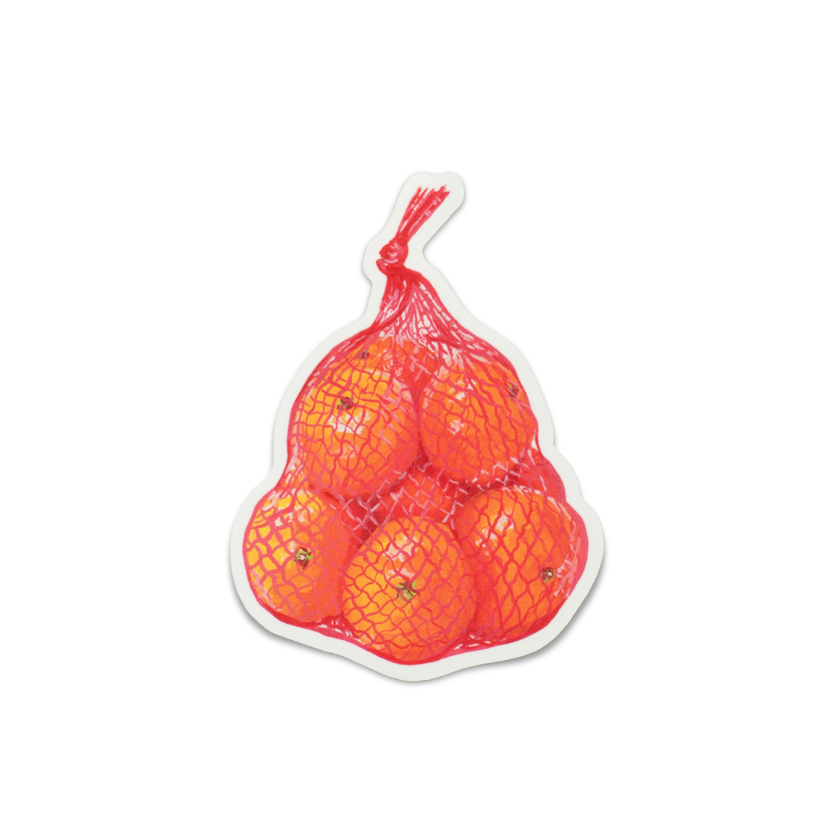 Bag of Oranges Vinyl Sticker