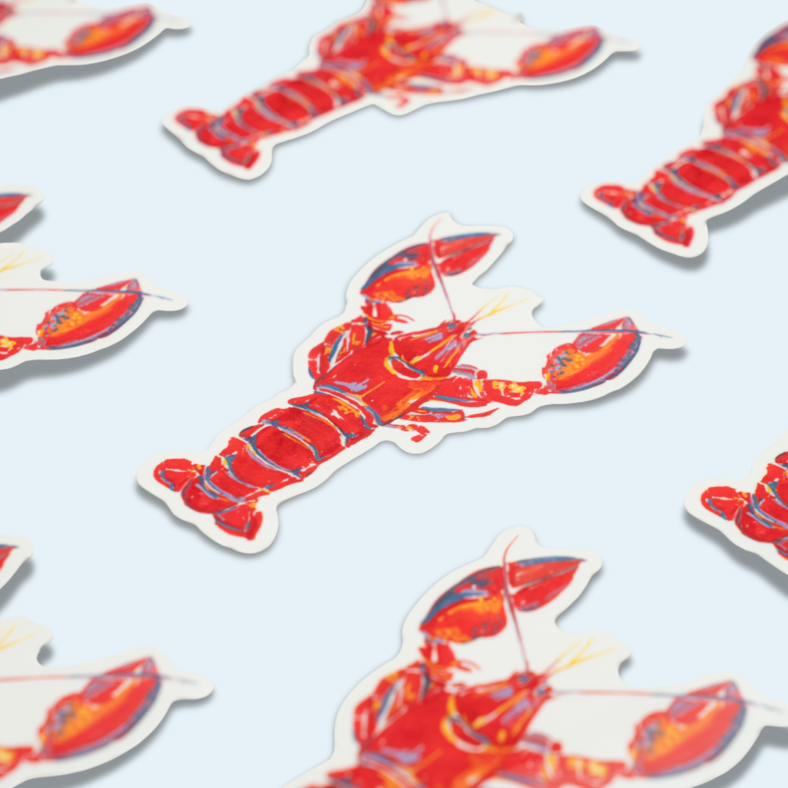 Studio Handog Lobster Stickers Flat Lay.png