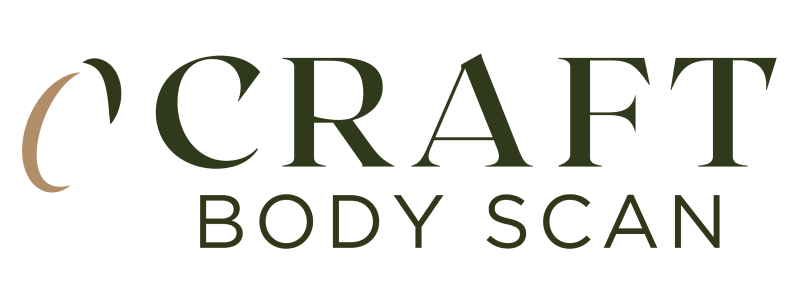 Logo for CRAFT Body Scan with stylized text.