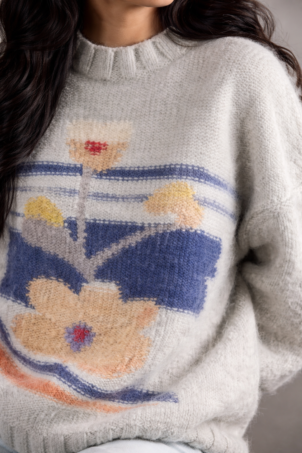 premium alpaca wool sweater sustainable knitwear