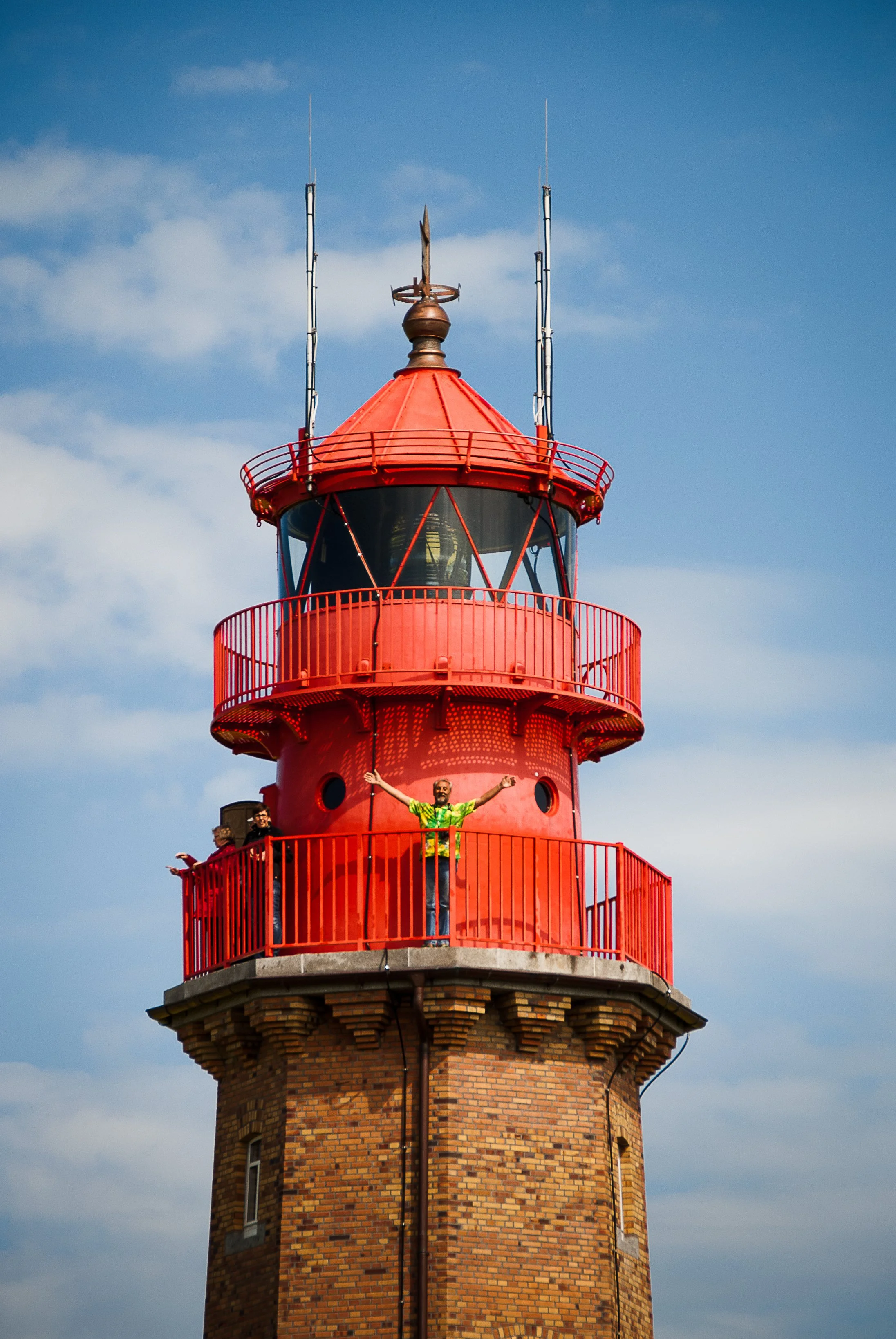 Freiheit fühlen auf dem Leuchtturm Flügge auf Fehmarn
