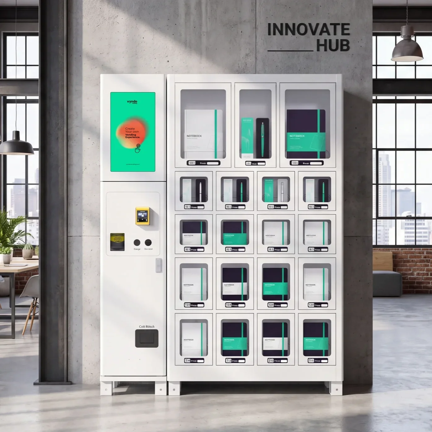 office vending machine homepage
