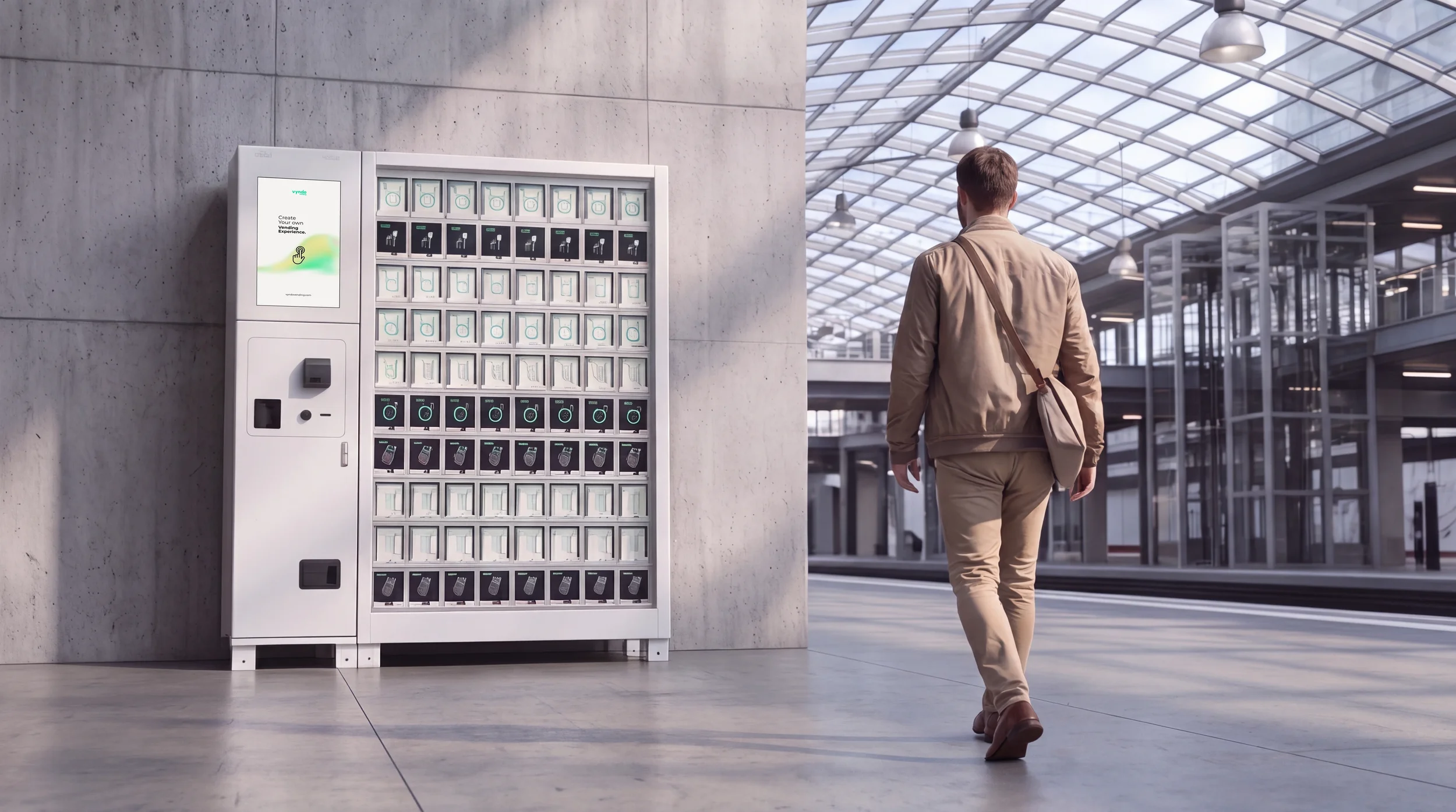 Vending Machine at the underground station