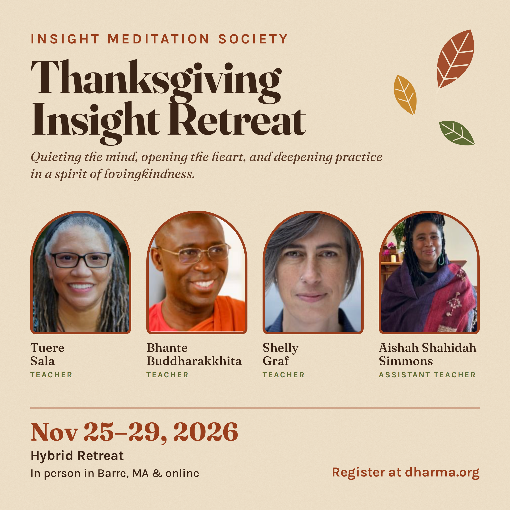 Thanksgiving Insight Retreat