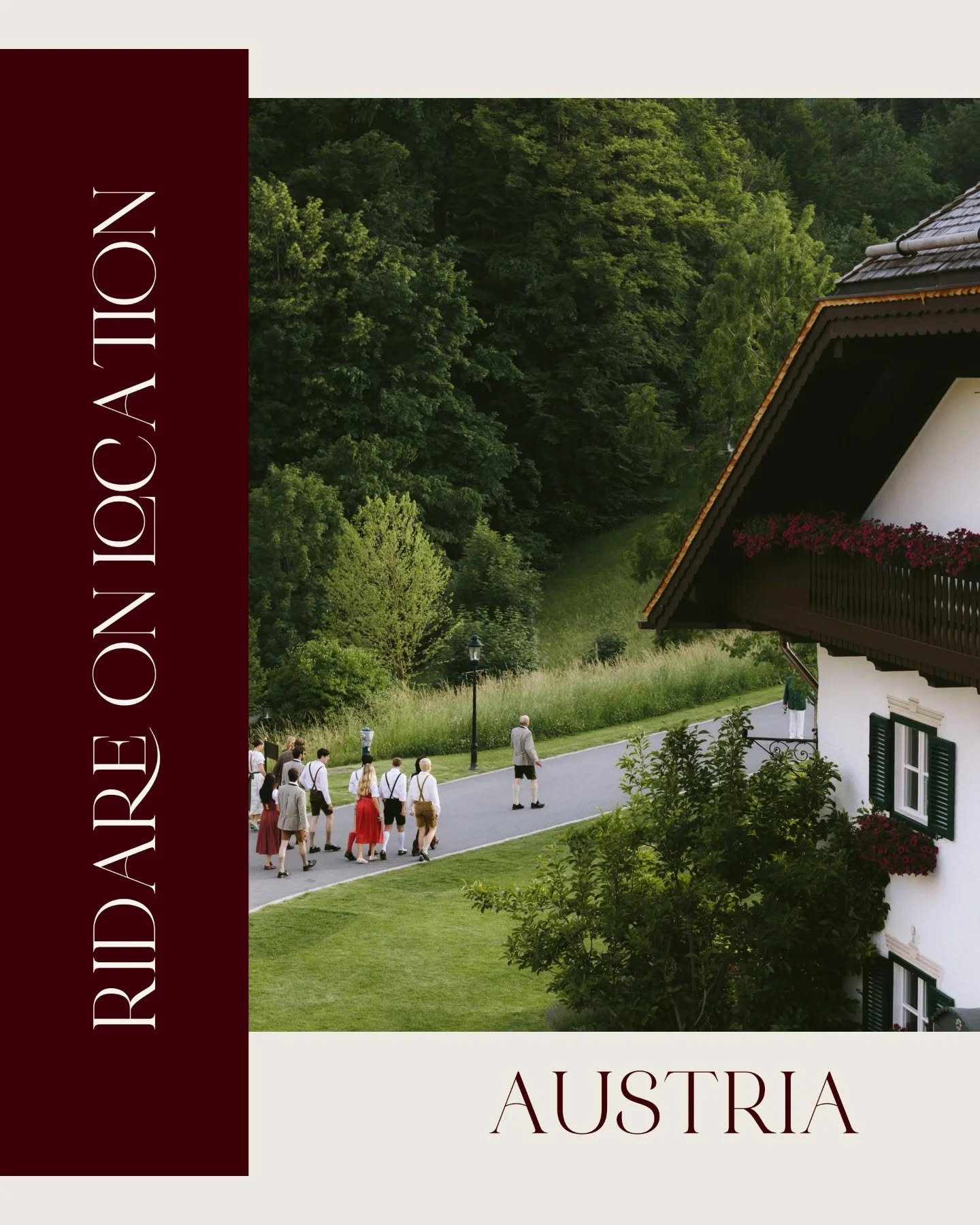 Austria,June 2025
Our first time working with the wonderful @johnnyroxburgh and @emilymichalakis - a gloriously sunny weekend looking after guests and their movements ✨