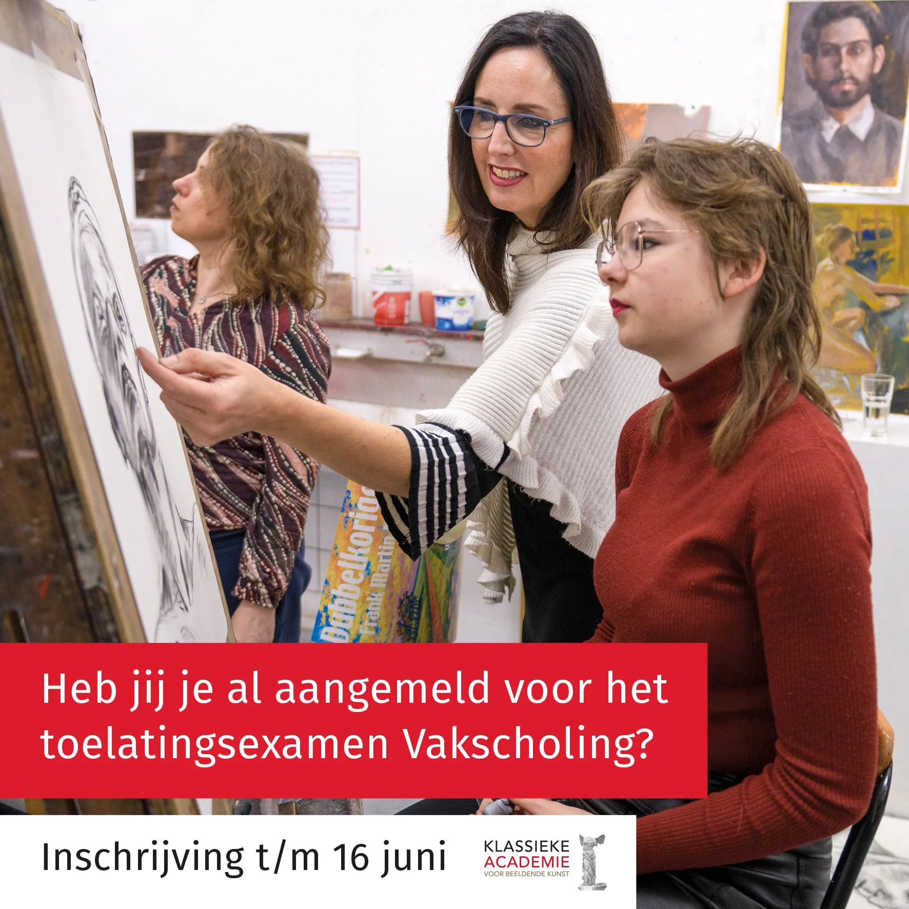 Wil jij je ontwikkelen in de schilderkunst waarbij klassieke vaardigheden en technieken samen met je eigen talenten een belangrijke rol spelen? Dan is de Klassieke Academie in Groningen d&egrave; kunstopleiding waar je een rijk programma door gedreve