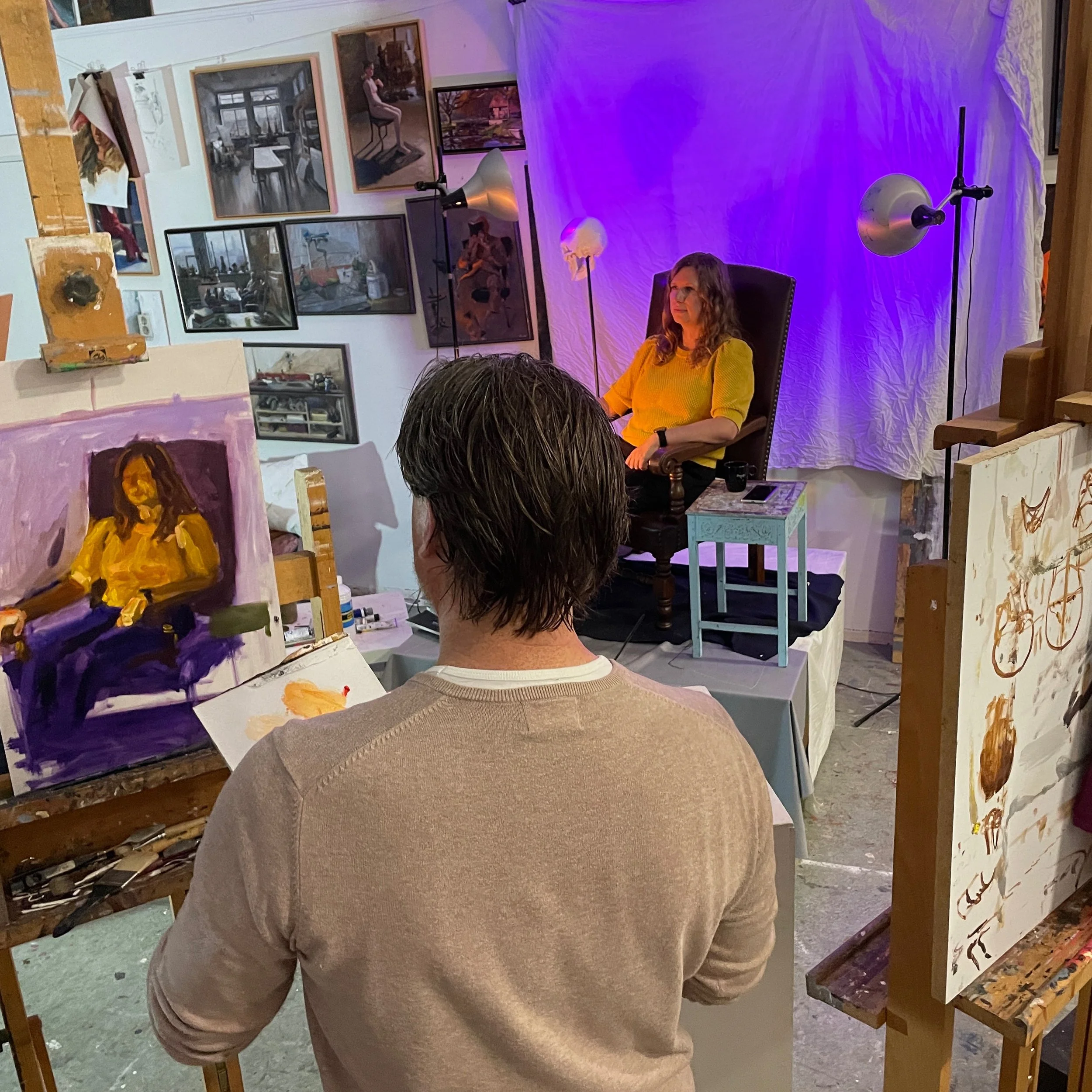 Je kunt je nu al aanmelden voor een van onze cursussen in het tweede semester. Geschikt voor beginners &eacute;n gevorderden!

&bull; Portretschilderen met Maarten Dalstra
woensdag 19:00-21:30, start 27 januari
&bull; Schilderen met oog voor detail m