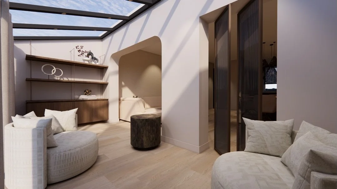 Een bestaande woning, maar dan in een nieuw jasje ✨
Ronde vormen die terugkomen in het interieurplan precies waar de klant enthousiast van wordt. Met slimme, ruimtebesparende oplossingen hebben we een gezellig en sfeervol huis gecre&euml;erd, volledi