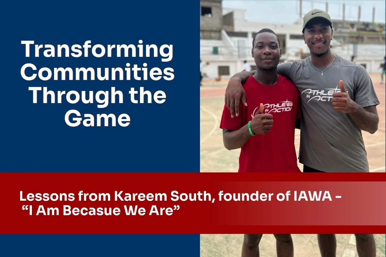Transforming Communities Through the Game