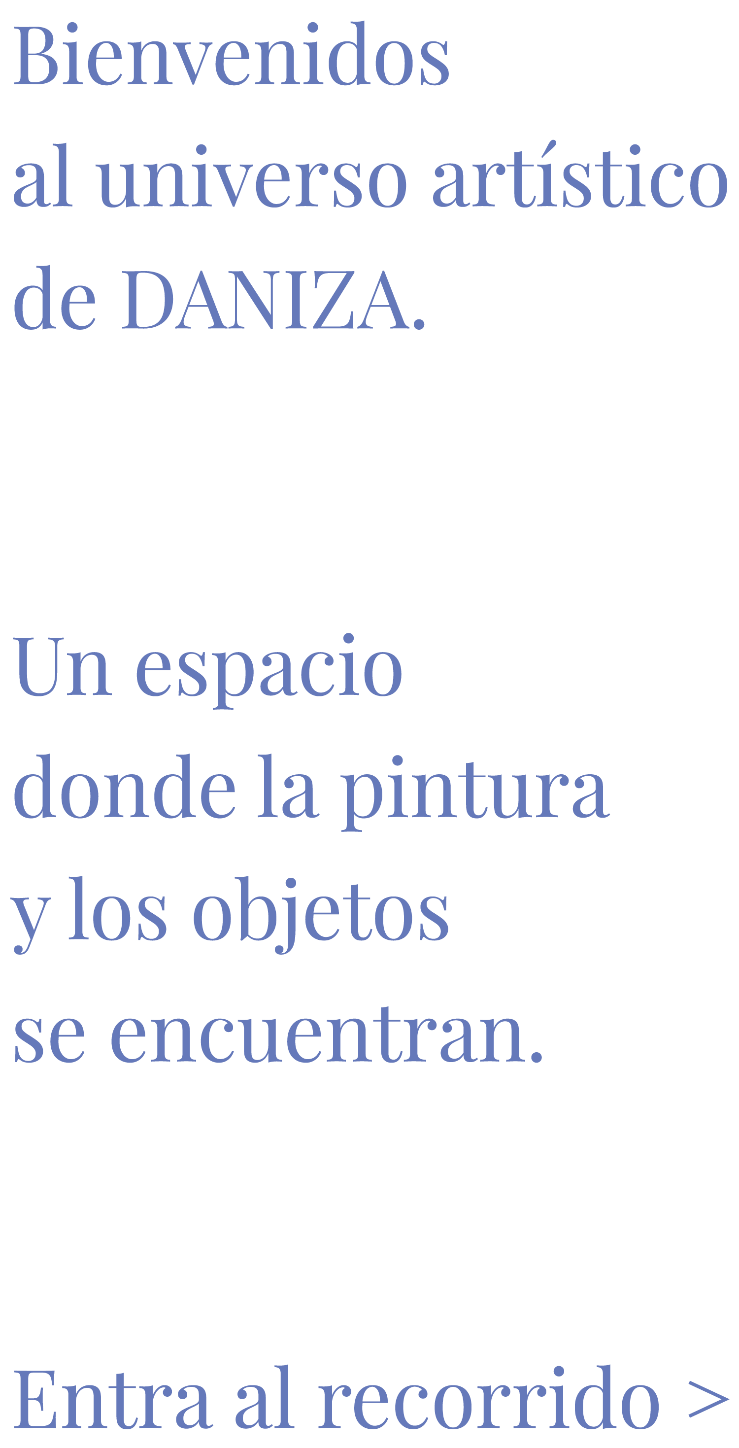Explora la obra de Daniza, pintora colombiana de arte figurativo contemporáneo. Retratos, esculturas, retablos y objetos de autor únicos disponibles para coleccionistas de arte latinoamericano original.