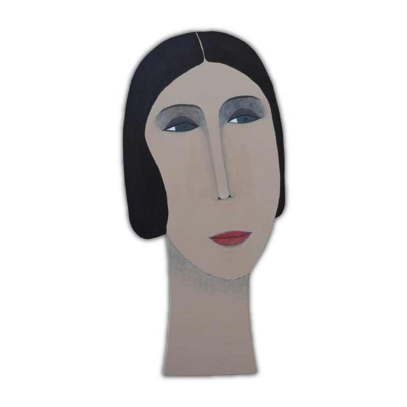 MUJER DE LOS AÑOS 20 - RETABLO