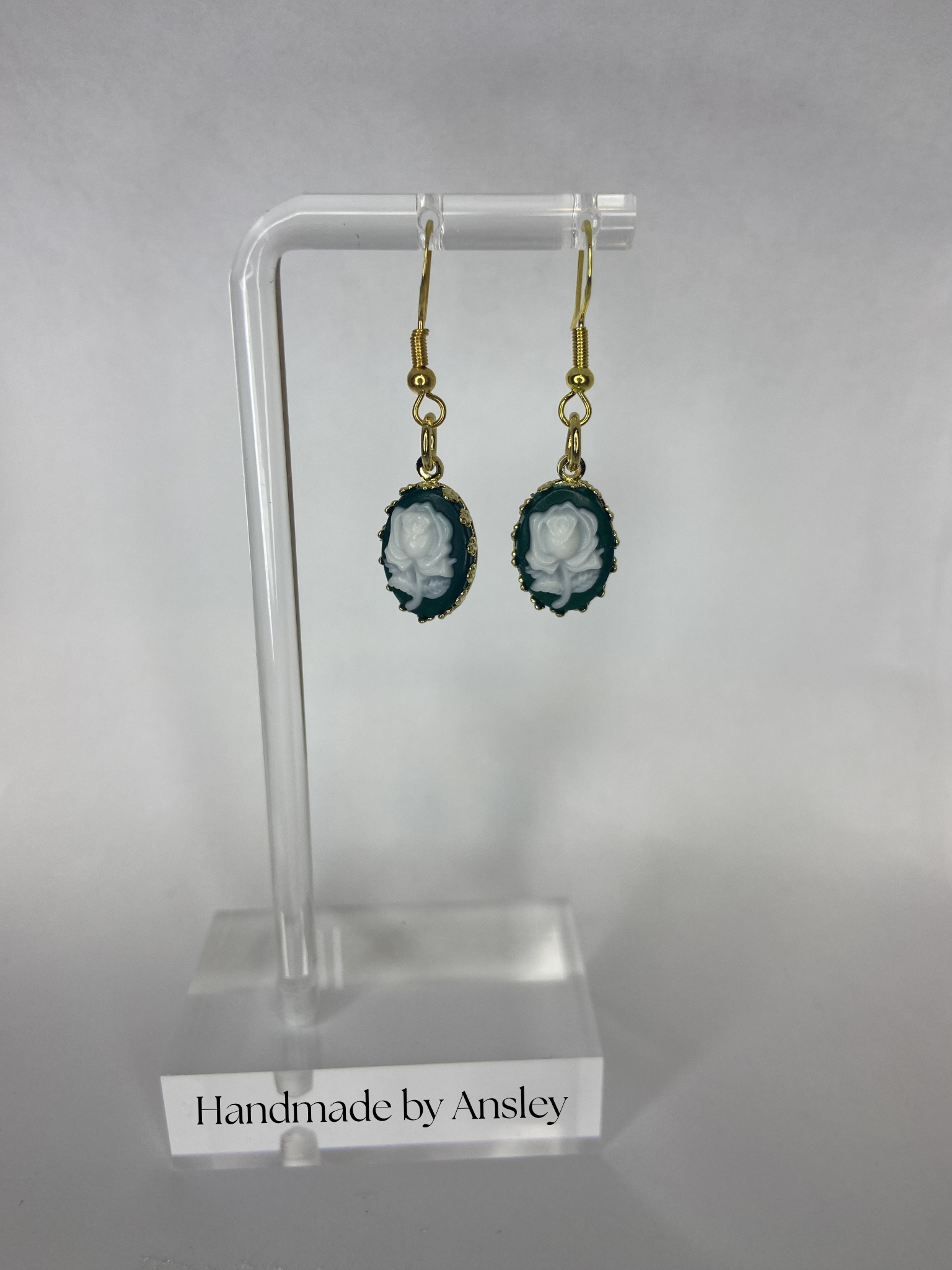 Gold Pendant Earrings Collection