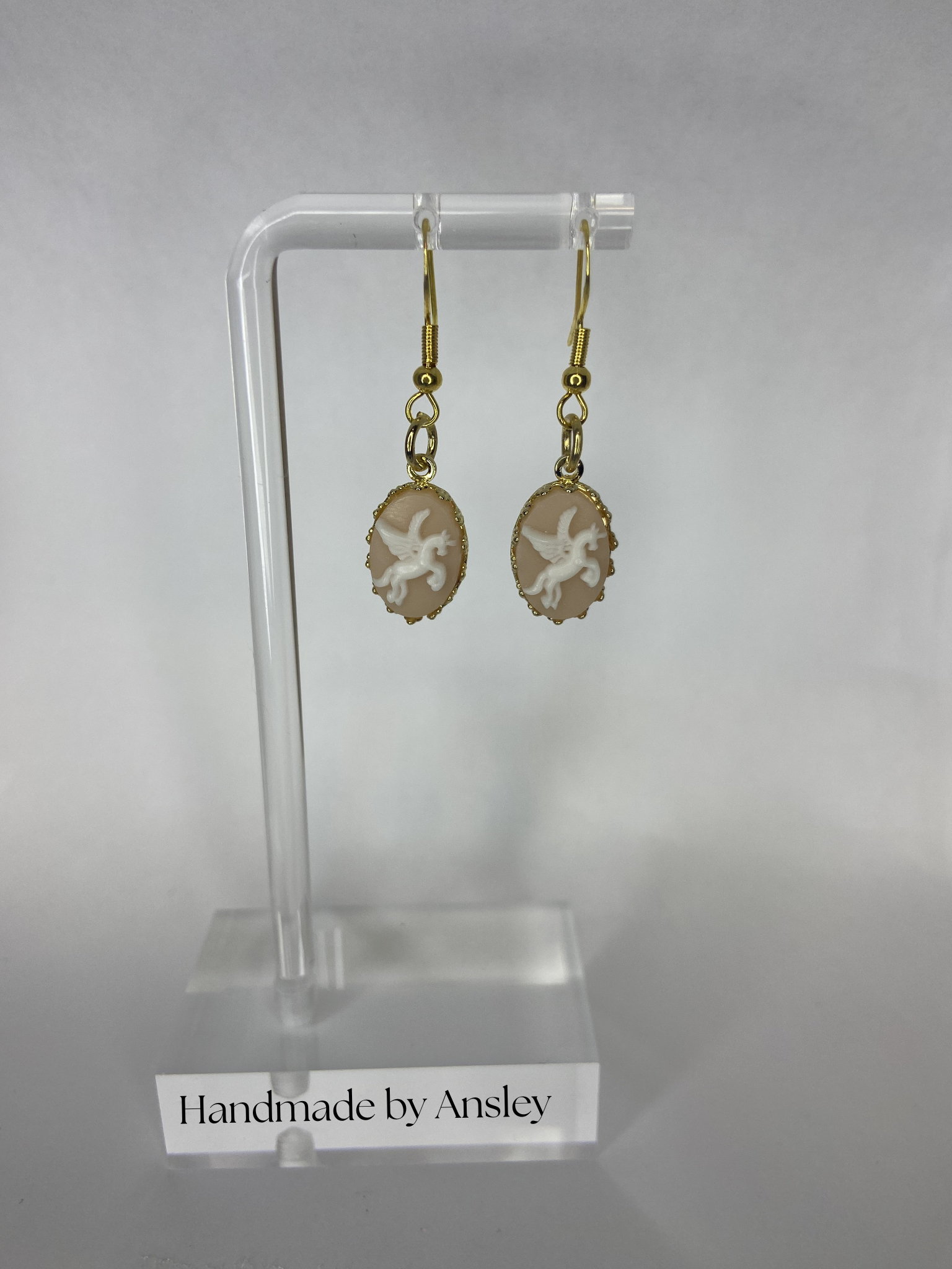 Gold Pendant Earrings Collection