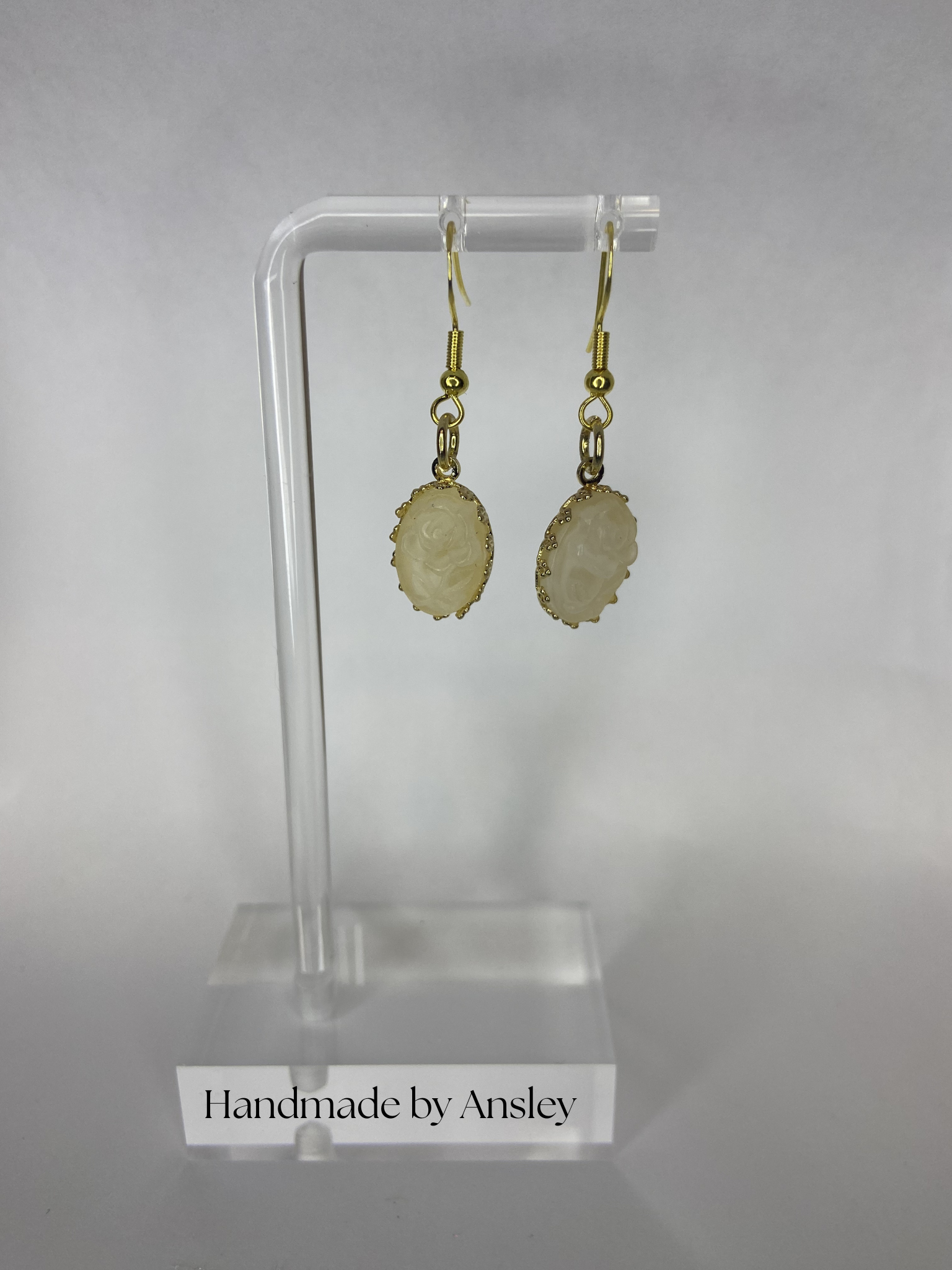 Gold Pendant Earrings Collection