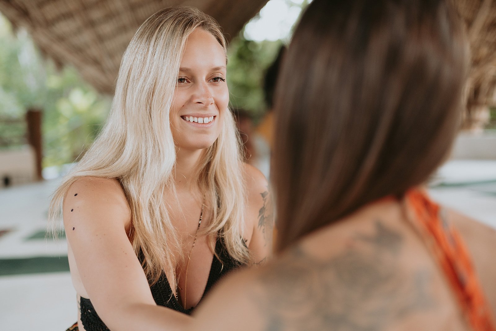 Breathwork lors d'une retraite au Mexique avec Amélie Girard et Carolane Perron-Labelle