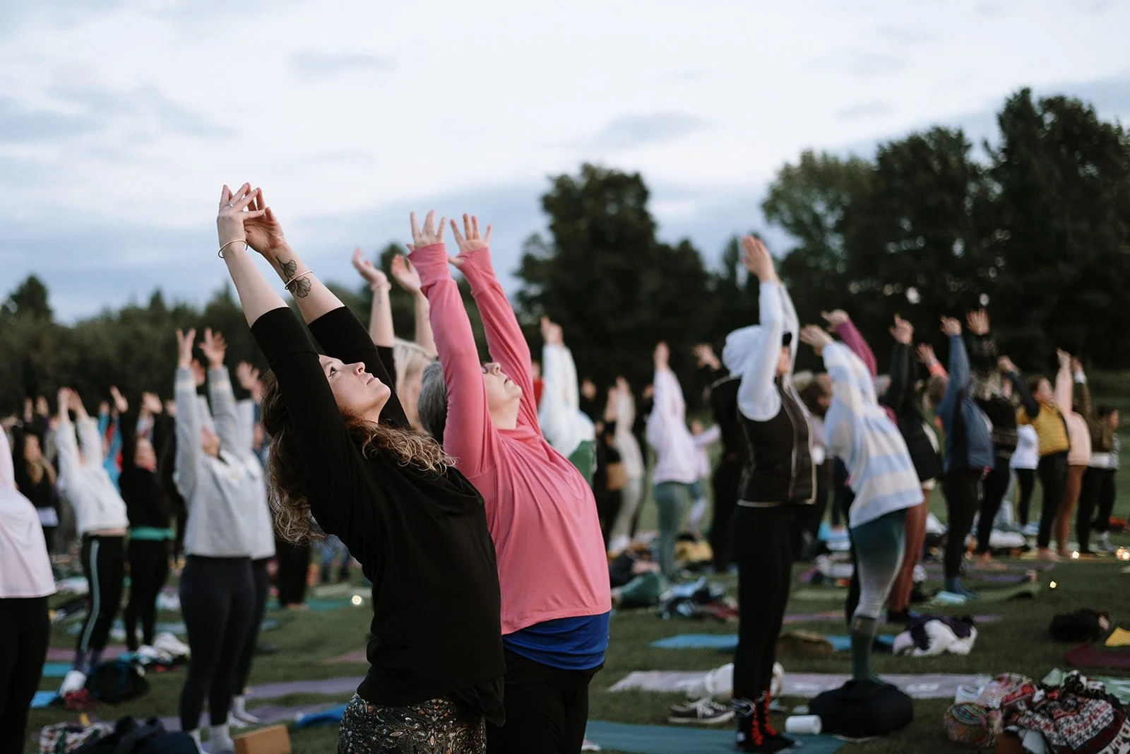 Yoga au Mont-Orford avec Namazé Yoga