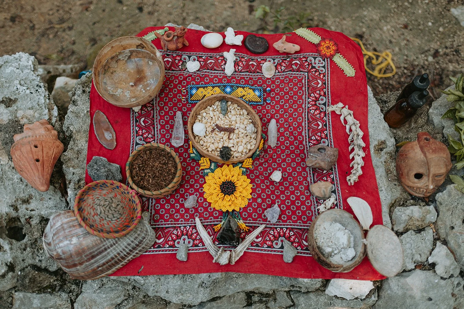 Temezcal lors d'une retraite de breathwork au Mexique avec Amélie Girard et Carolane Perron-Labelle 