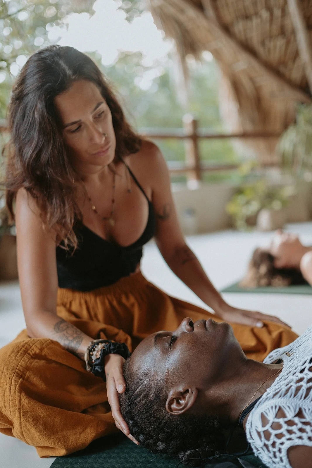 Breathwork lors d'une retraite au Mexique avec Amélie Girard et Carolane Perron-Labelle