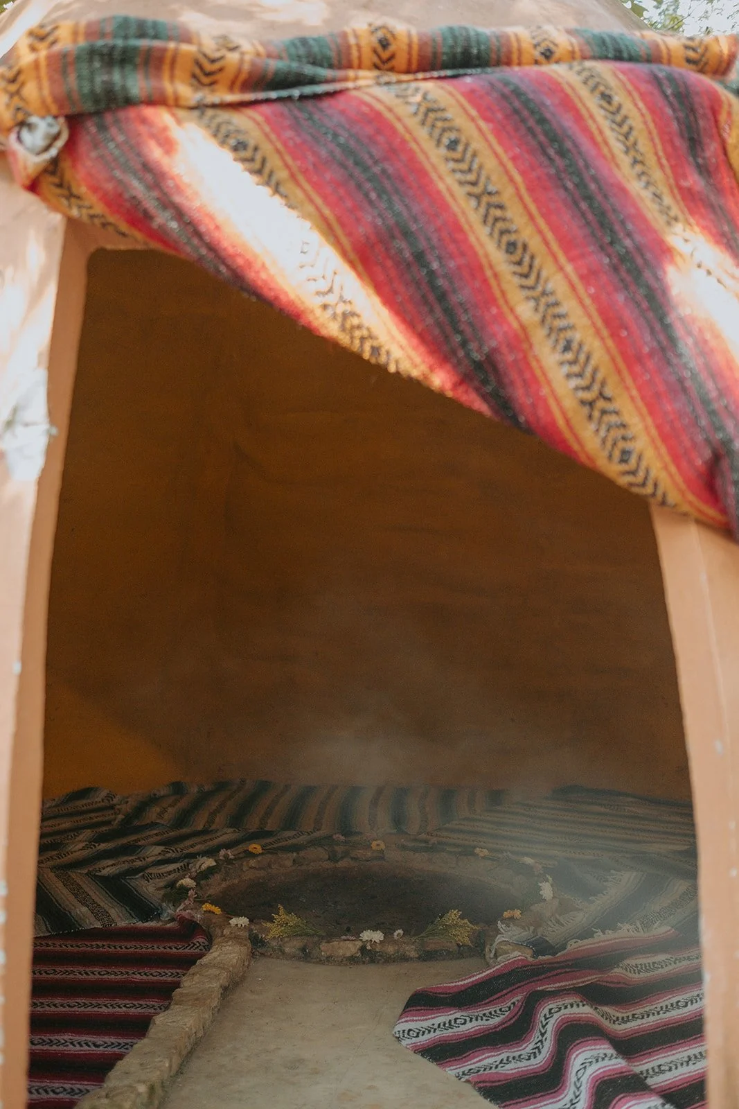 Temezcal lors d'une retraite breathwork au Mexique avec Amélie Girard et Carolane Perron-Labelle