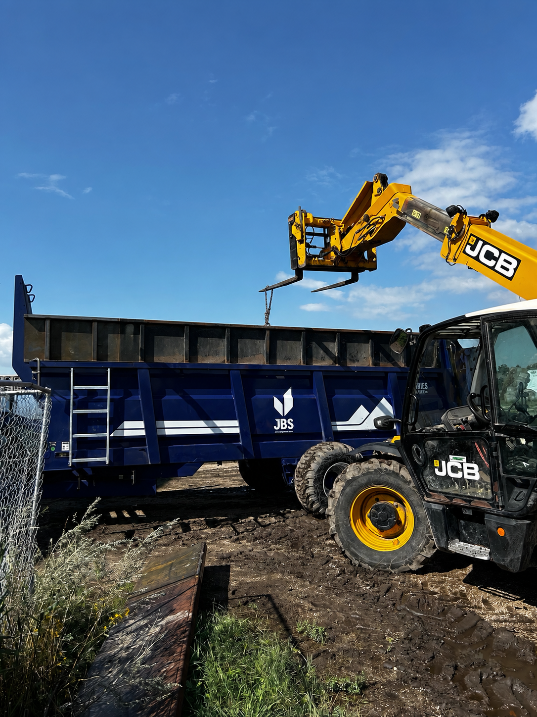 manure spreader extension 