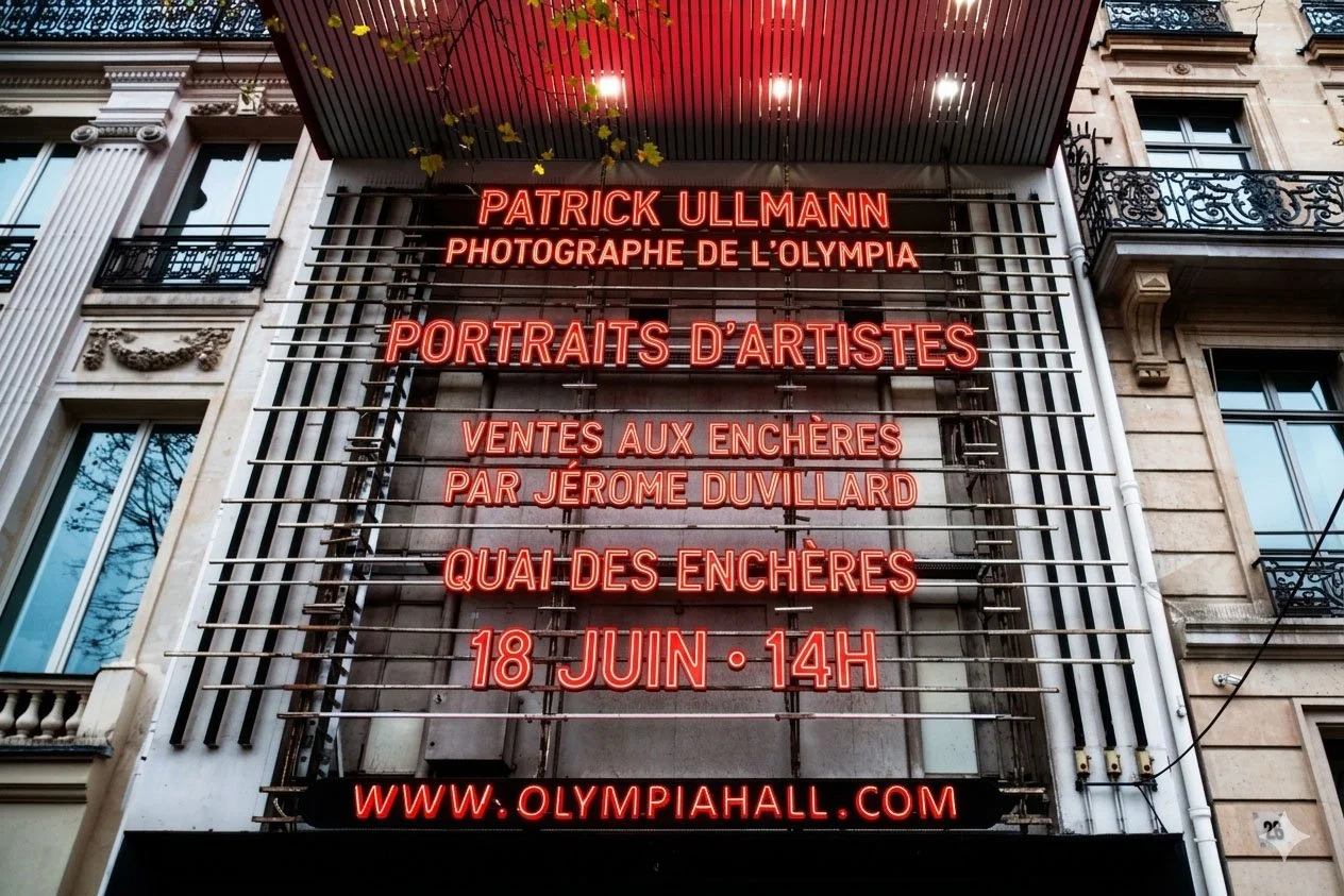 Vente aux enchères à l'OLYMPIA