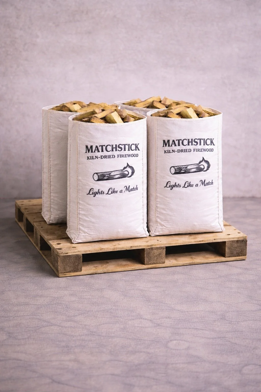 4 Bulk Sacks - Regular Fire-Tender