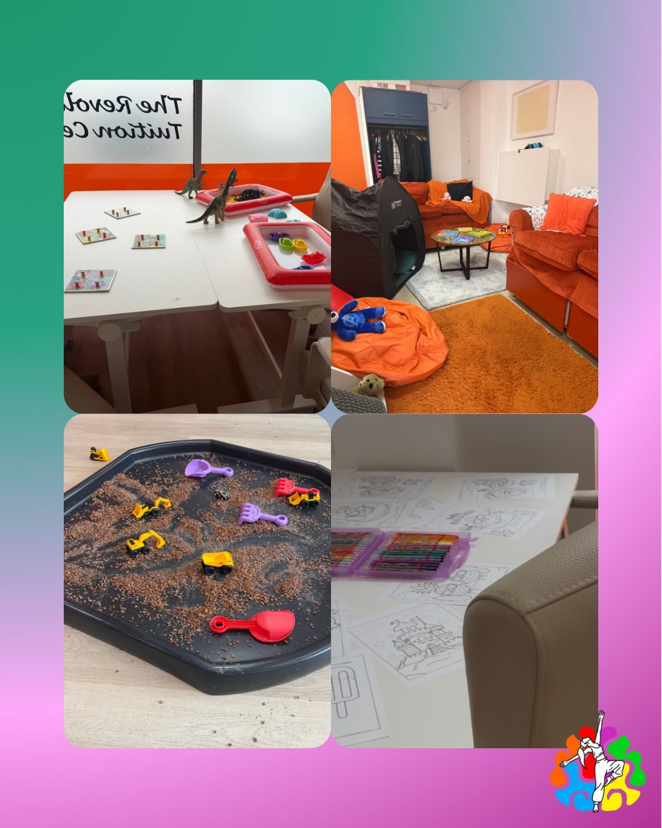 Today was the first day of our Summer of Inspiration and we kicked things off with our SEND HAF session ☀️💛

Here are just a few of the activity stations set up by our session lead, Elle! Today included colouring, water play, a Coco Pops messy play 