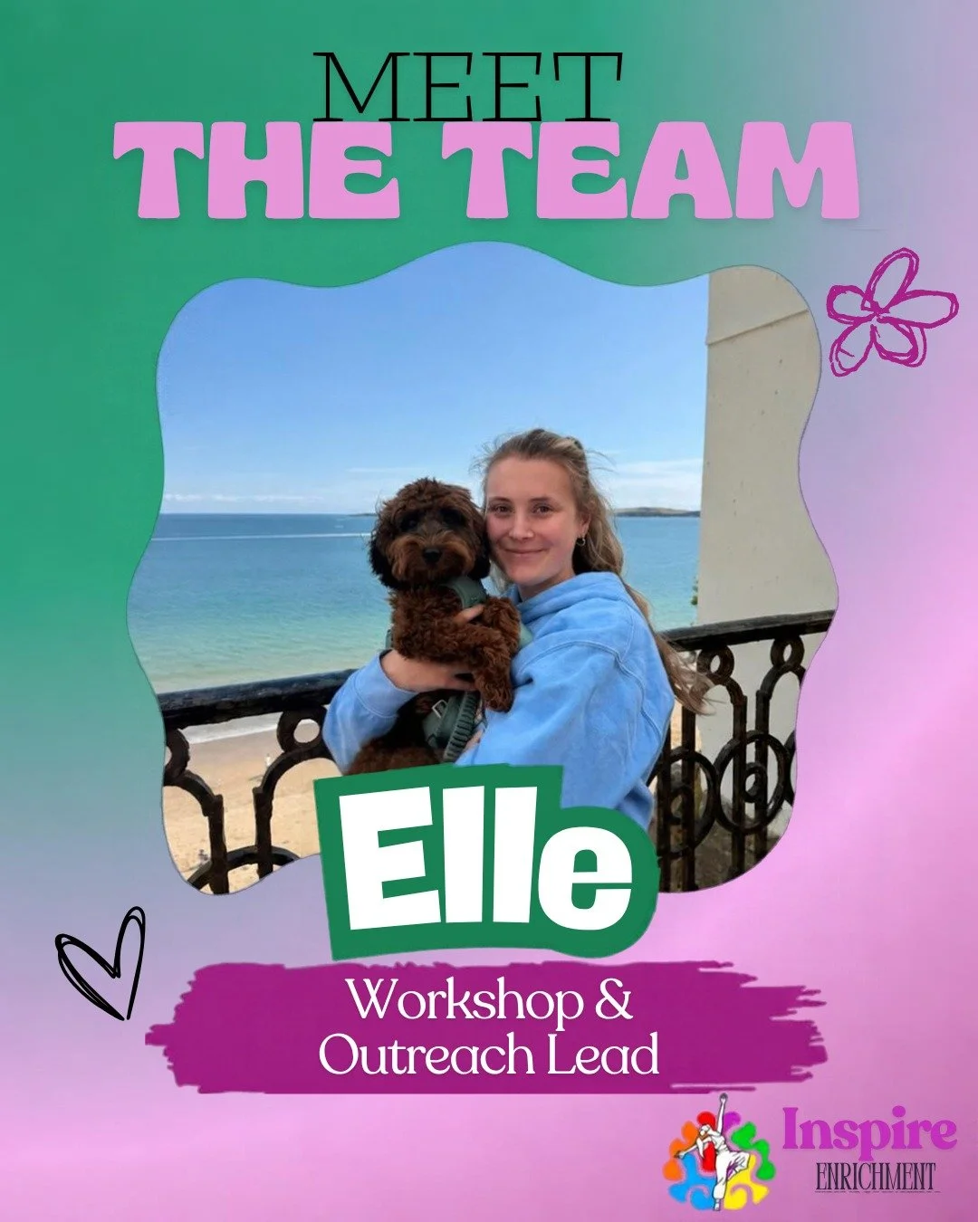 MEET THE TEAM! ✨💚

This week, we&rsquo;re introducing you to Elle... Our Workshop &amp; Outreach Lead! 🫶

From creative and sensory activities to all things Minecraft, get to know a little more about Elle, what she loves about working with our youn