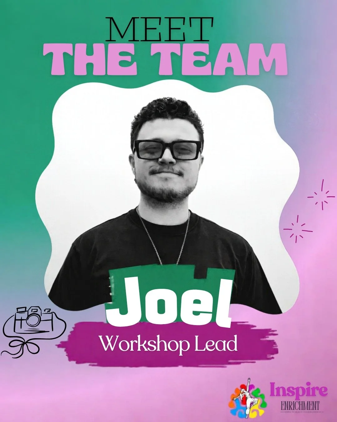 MEET THE TEAM! 💚✨

This week, we&rsquo;re introducing you to Joel, one of our Workshop Leads! 📸👋

Joel leads our Capture &amp; Edit Photography classes, bringing over a decade of experience in photography, digital editing and graphic design! 🎨📷
