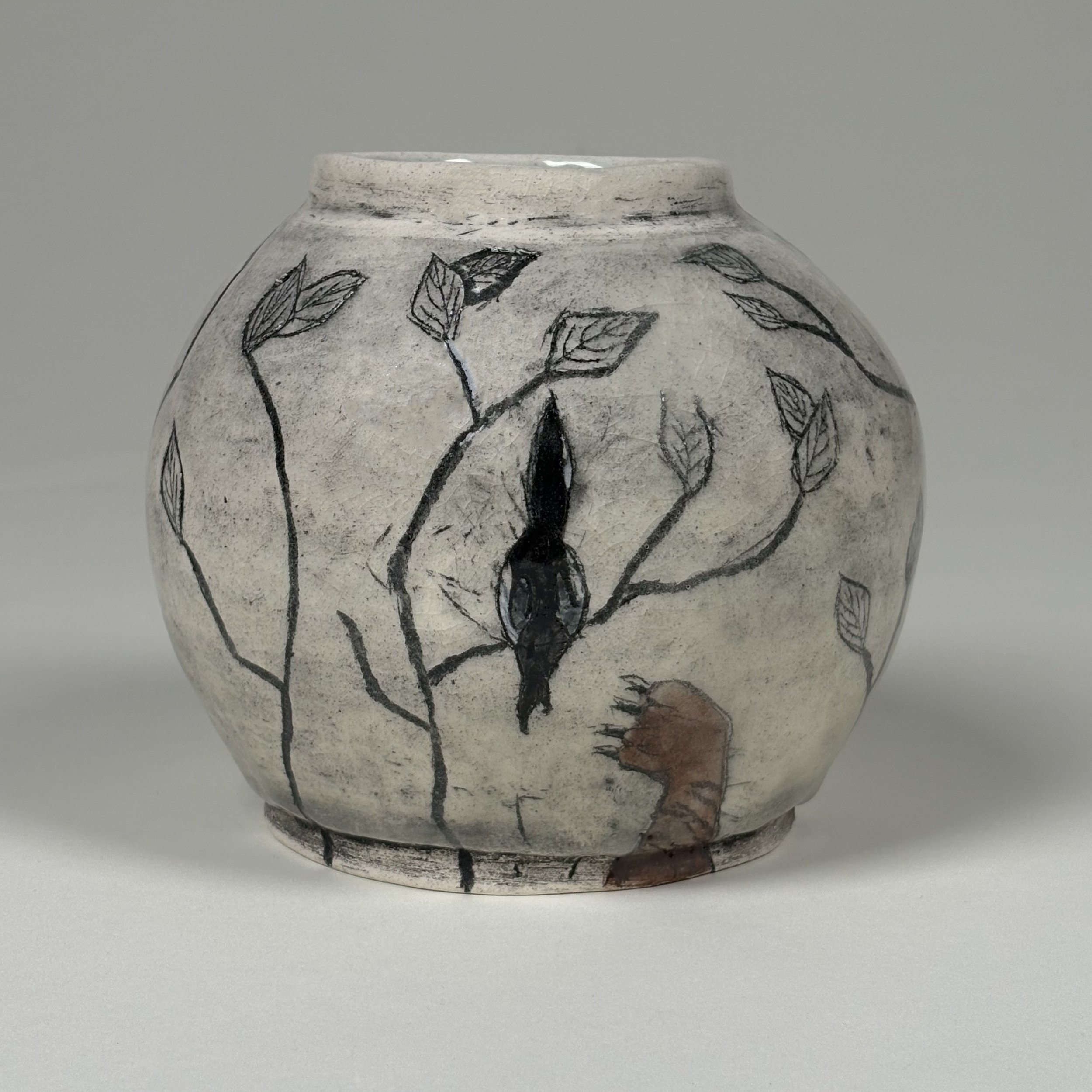 "Tiger Taunting a Magpie", 2025