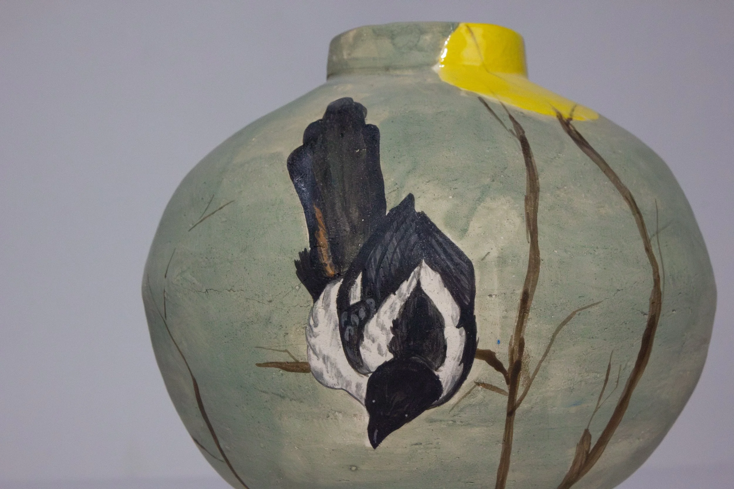 "Lonely Magpie", 2026 (Close-up)