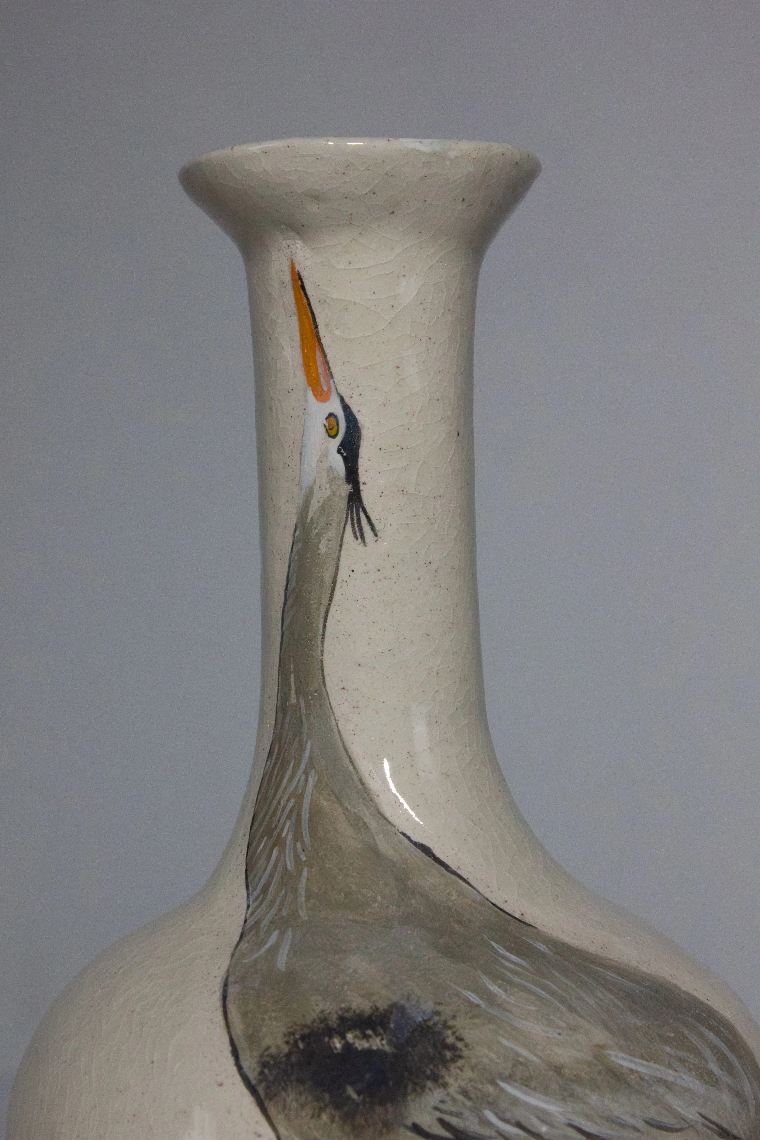 "Reaching Heron", 2026 (Close-up)