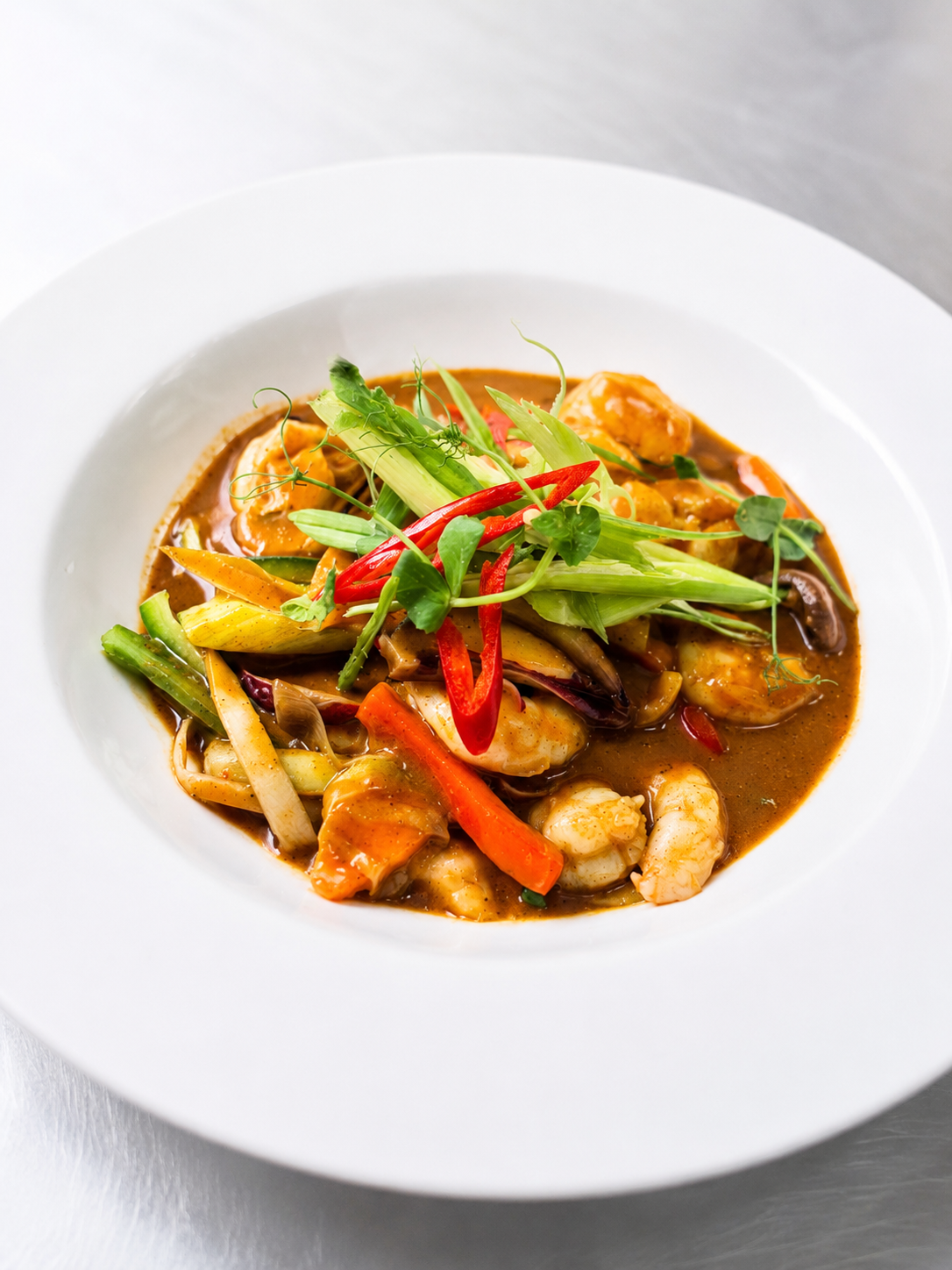 King Prawn Katsu Curry