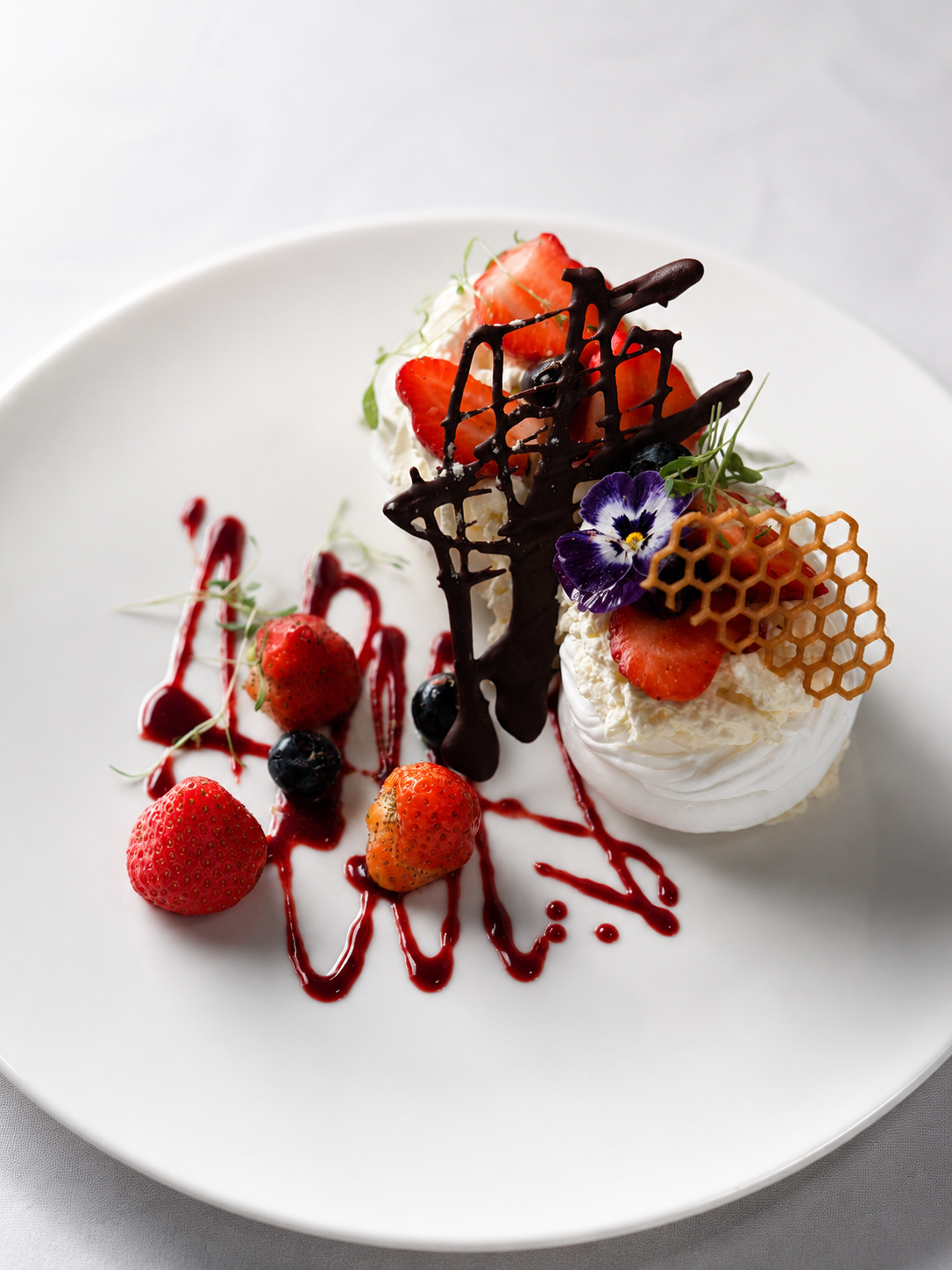 Classic Wexford Strawberry Pavlova
