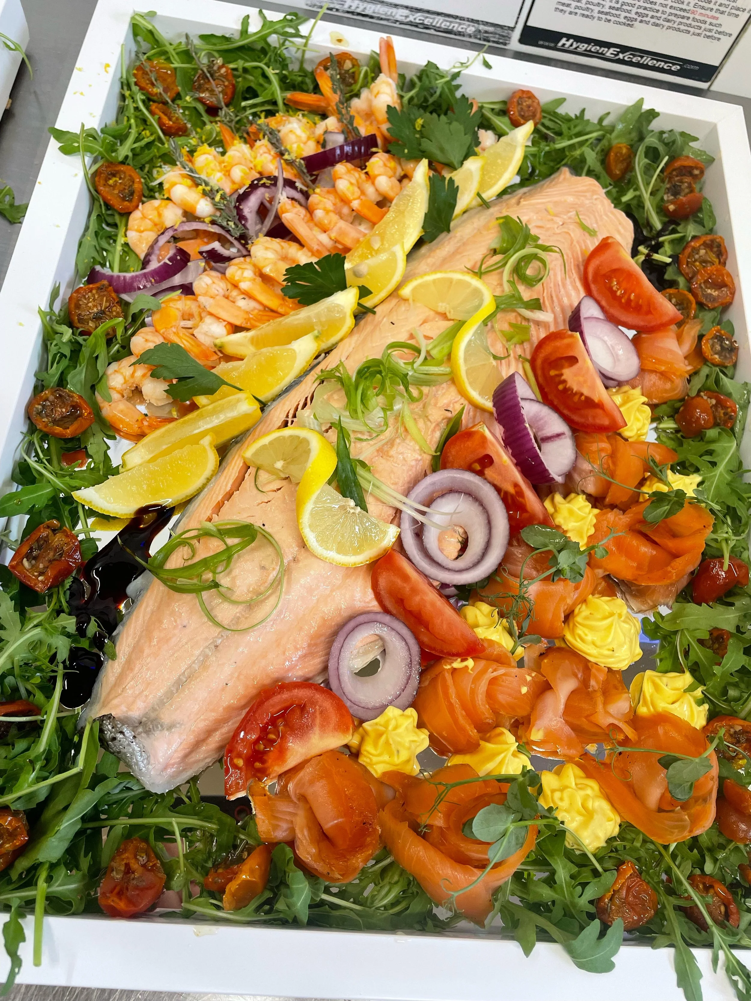 Salmon Platter for a Special Event