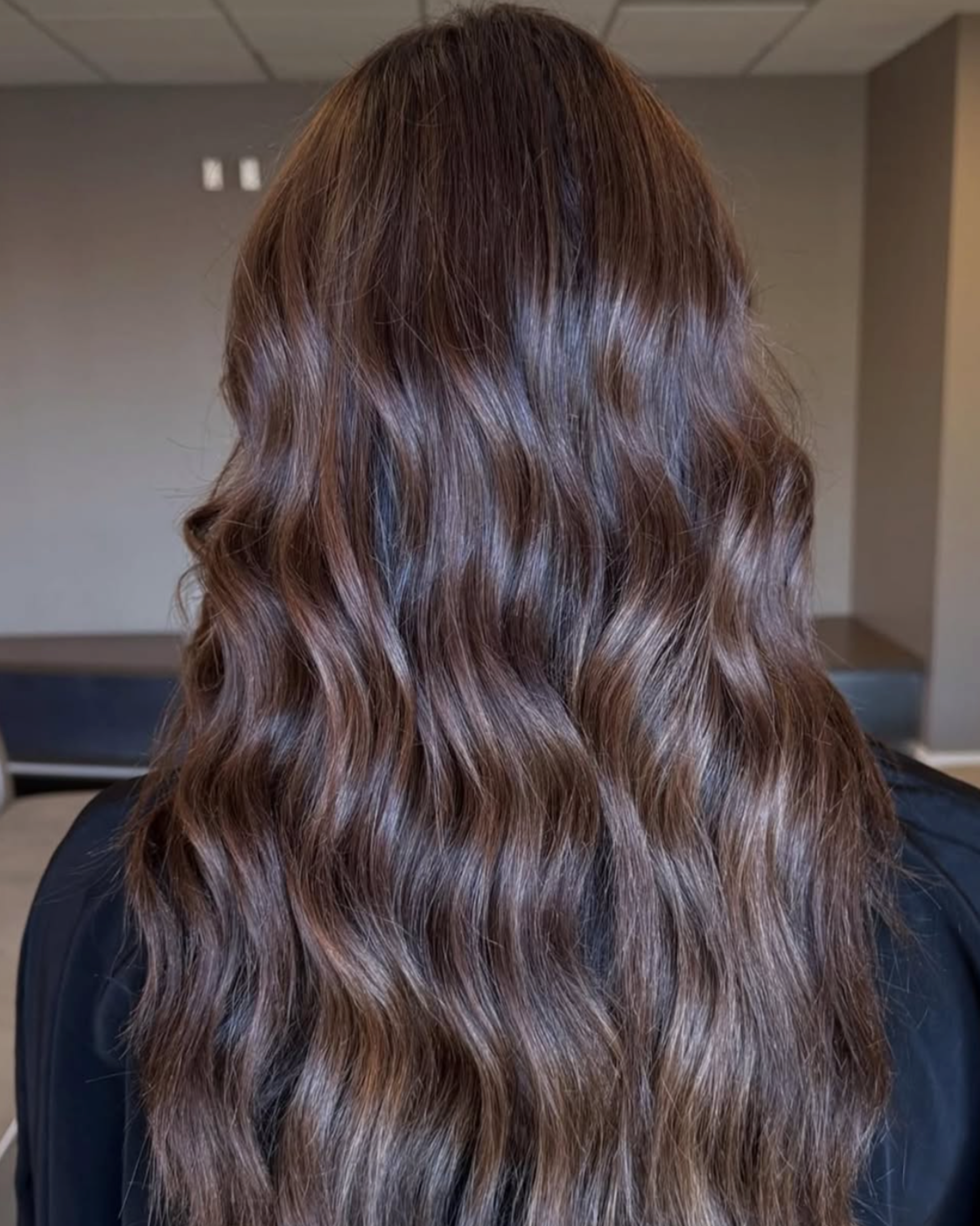Deep Brown color at a hair salon in Columbia, SC"