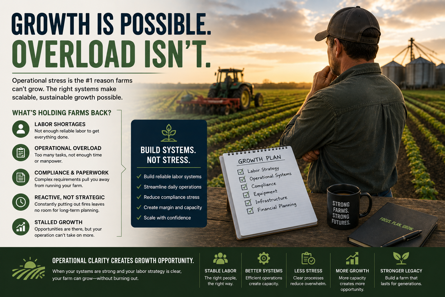The Real Reason Farmers Delay Growth: Operational Overload