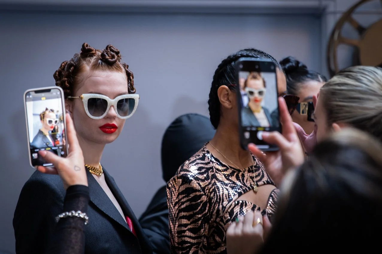 Backstage for Helen Anthony